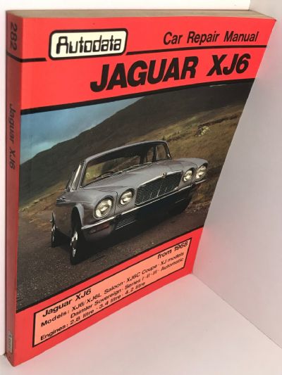 CAR REPAIR MANUAL: Jaguar from 1968 - XJ6 / XJ6L / XJ6 Coupe
