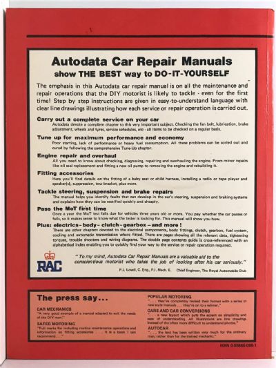 CAR REPAIR MANUAL: Jaguar from 1968 - XJ6 / XJ6L / XJ6 Coupe
