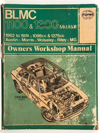 OWNERS WORKSHOP MANUAL: BLMC 1100 & 1300 from 1962 to 1974