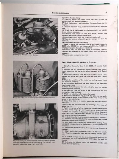 OWNERS WORKSHOP MANUAL: BLMC 1100 & 1300 from 1962 to 1974