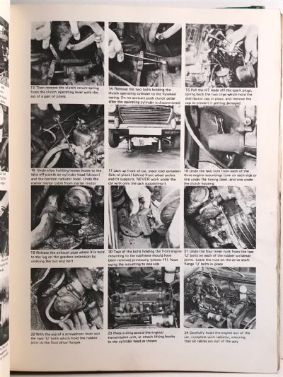 OWNERS WORKSHOP MANUAL: BLMC 1100 & 1300 from 1962 to 1974