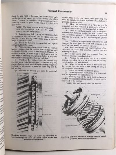 OWNERS WORKSHOP MANUAL: Chrysler Lancer models LA - LB from 1974 to 1977