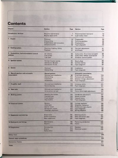 OWNERS WORKSHOP MANUAL: Ford Cortina III 1600 & 2000 OHC 1970 to 1976