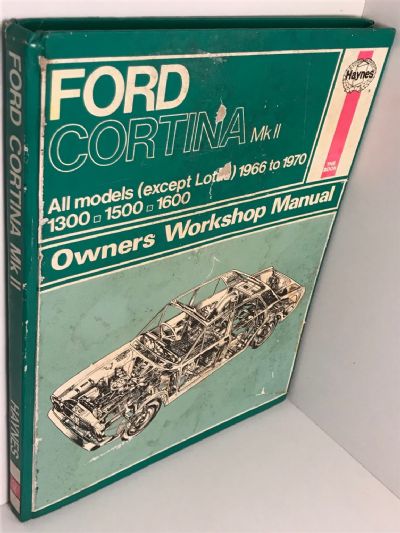 OWNERS WORKSHOP MANUAL: Ford Cortina Mk II 1966 to 1970 - 1300, 1500, 1600