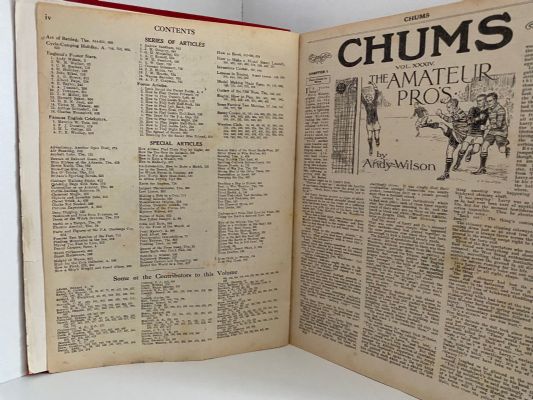 CHUMS ANNUAL 1934