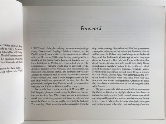EYES OF FIRE: The Last Voyage of the Rainbow Warrior