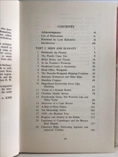 FAIR WINDS and ROUGH SEAS: Story of the Holm Shipping Company