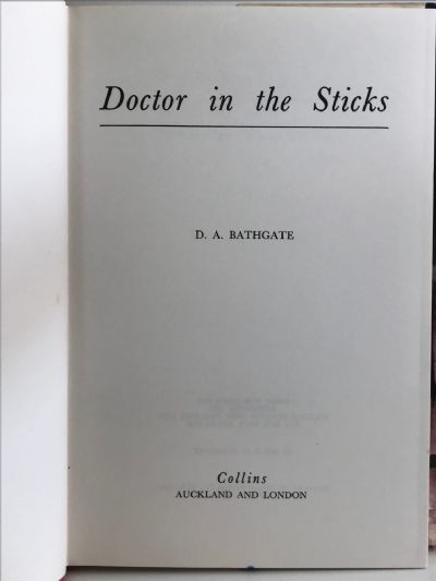 DOCTOR IN THE STICKS