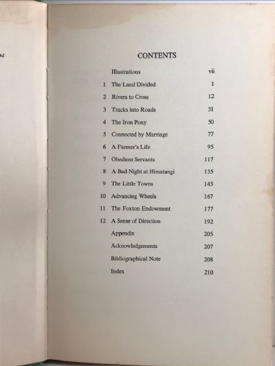 THE LINE OF THE ROAD: A History of Manawatu County 1876-1976