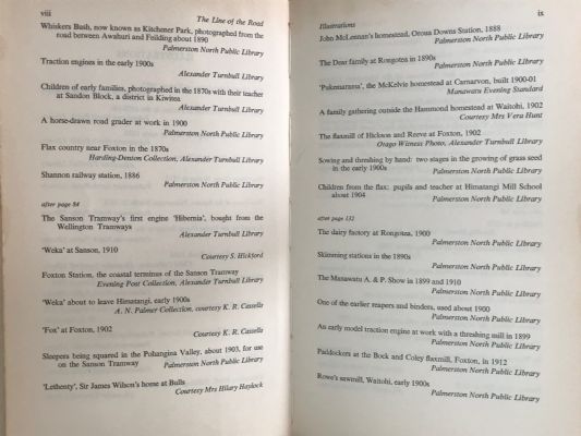 THE LINE OF THE ROAD: A History of Manawatu County 1876-1976