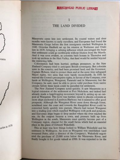THE LINE OF THE ROAD: A History of Manawatu County 1876-1976