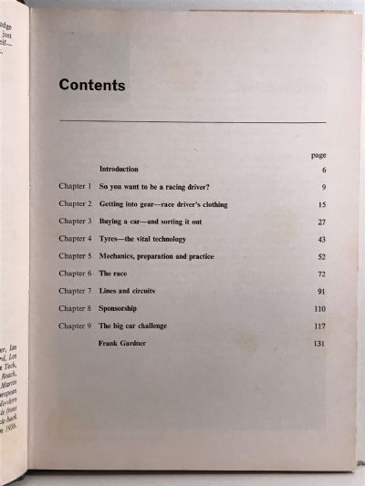 CASTROL RACING, DRIVERS MANUAL