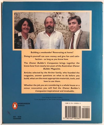 OWNER BUILDERS COMPANION: Build or Renovate your own Home - Earth, Stone, Timber