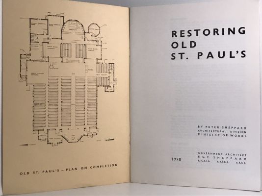 RESTORING OLD ST. PAULS
