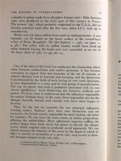 THE HISTORY OF UNDERCLOTHES