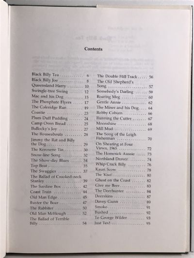 BLACK BILLY TEA: New Zealand Ballads