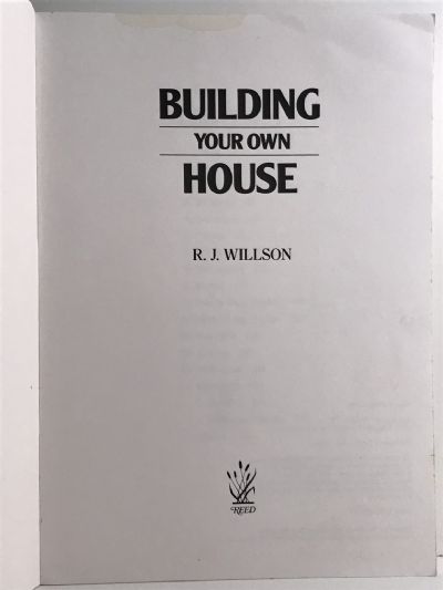 BUILDING YOUR OWN HOUSE