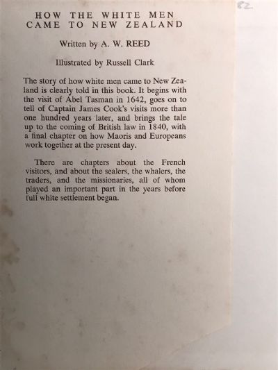 HOW THE WHITE MEN CAME TO NEW ZEALAND