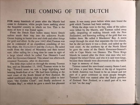 HOW THE WHITE MEN CAME TO NEW ZEALAND