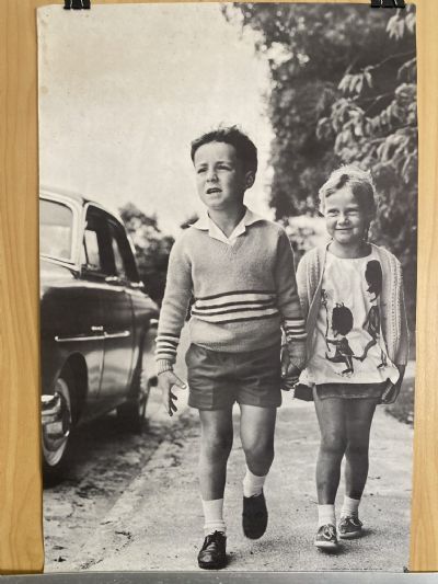 VINTAGE POSTER: Ministry of Transport / Children's Road Safety