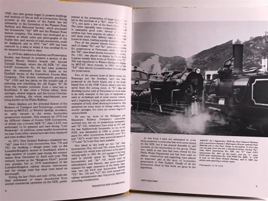 PRESERVED NZR LOCOMOTIVES AND RAILCARS