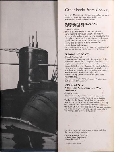 SUBMARINES WITH WINGS: Past, Present and Future of Aircraft-Carrying Submarines