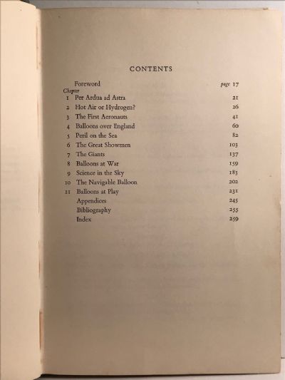 THE AERONAUTS: A History of Ballooning 1783 to 1903