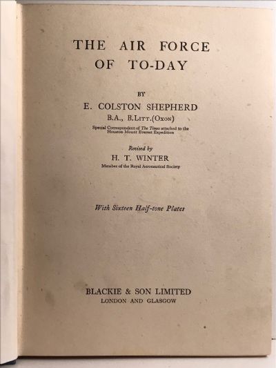 THE AIR FORCE OF TODAY