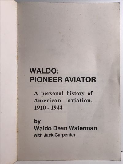 WALDO: Pioneer Aviator