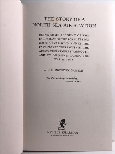 THE STORY OF A NORTH SEA AIR STATION