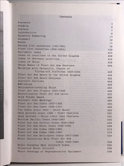 THE SQUADRONS OF THE FLEET AIR ARM