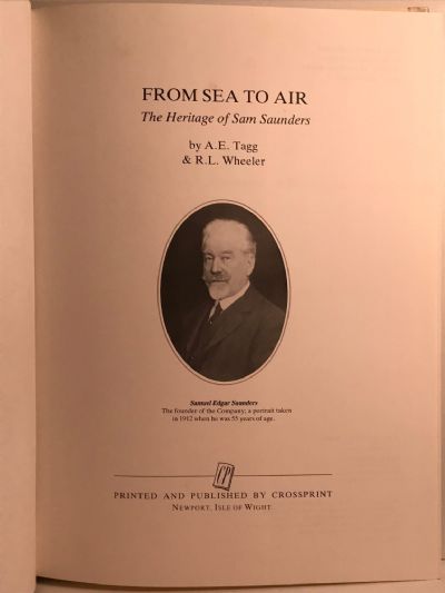 FROM SEA TO AIR: The Heritage of Sam Saunders
