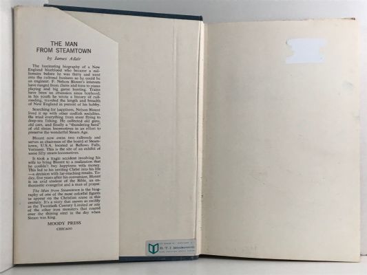 THE MAN FROM STEAMTOWN: The Story of F. Nelson Blount