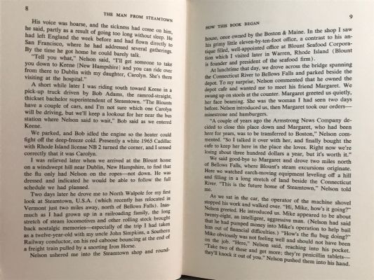 THE MAN FROM STEAMTOWN: The Story of F. Nelson Blount