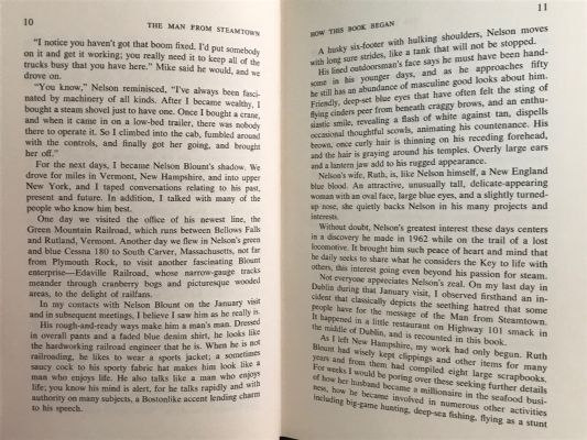 THE MAN FROM STEAMTOWN: The Story of F. Nelson Blount