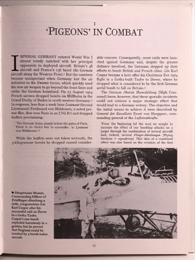 GERMANY'S FIRST AIR FORCE 1914-1918