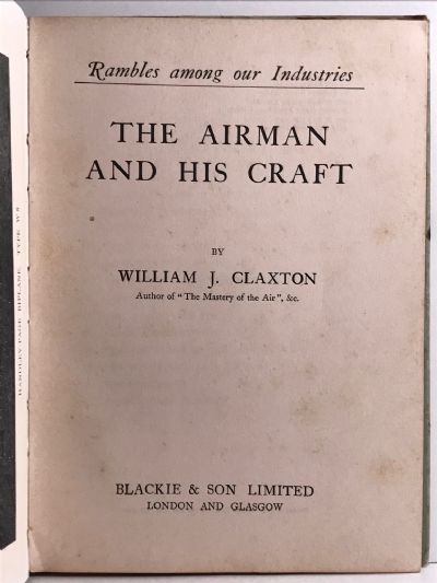 THE AIRMAN AND HIS CRAFT