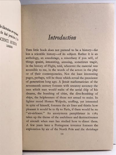 THE BIRTH OF FLIGHT: An Anthology