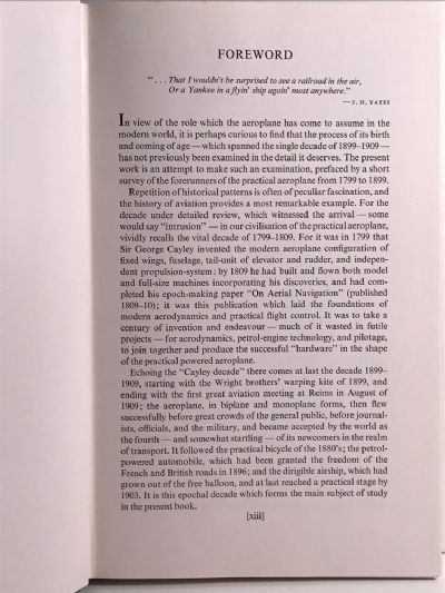THE INVENTION OF THE AEROPLANE 1799-1909