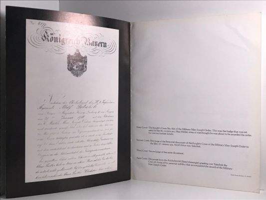 AVIATION AWARDS OF IMPERIAL GERMANY IN WORLD WAR I: Volume 1+2