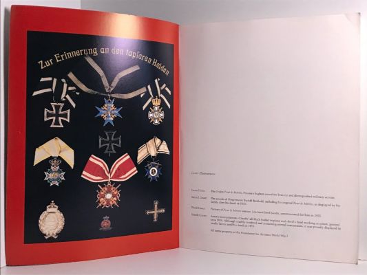 AVIATION AWARDS OF IMPERIAL GERMANY IN WORLD WAR I: Volume 1+2