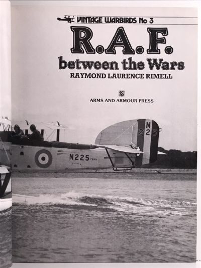 R.A.F Between the Wars