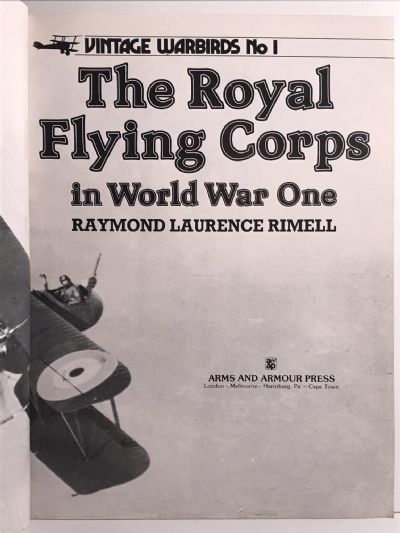 THE ROYAL FLYING CORPS in World War One