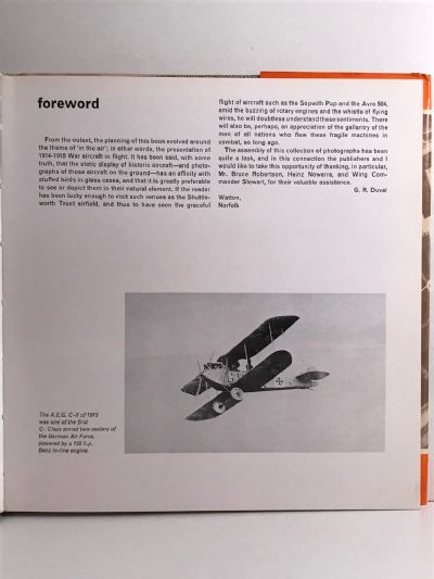 WAR IN THE AIR 1914-1918: A Pictorial Survey