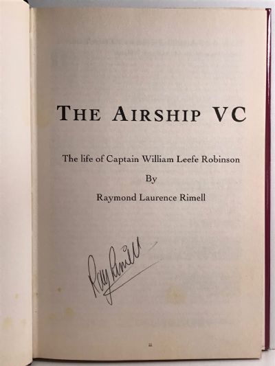 THE AIRSHIP VC: The Life of Captain William Leefe Robinson