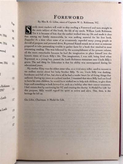 THE AIRSHIP VC: The Life of Captain William Leefe Robinson