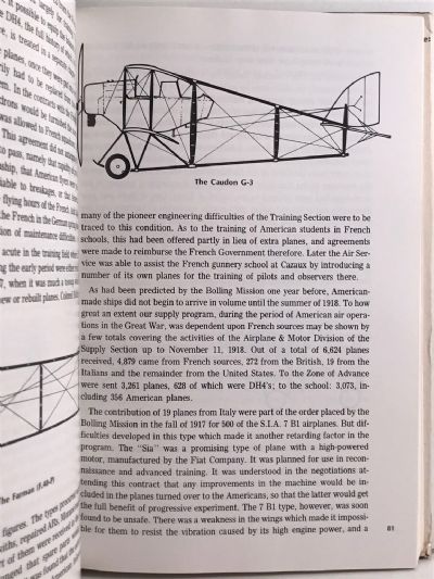 AMERICA'S FIRST EAGLES: Official History of The US Air Service A.E.F. 1917-1918