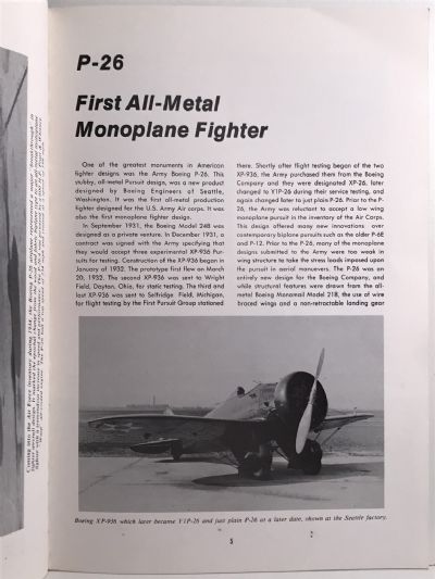 BOEING: P-26 Peashooter