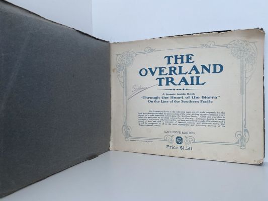 THE OVERLAND TRAIL: From The Golden Gate To The Great Salt Lake
