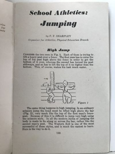 SCHOOL ATHLETICS: Jumping